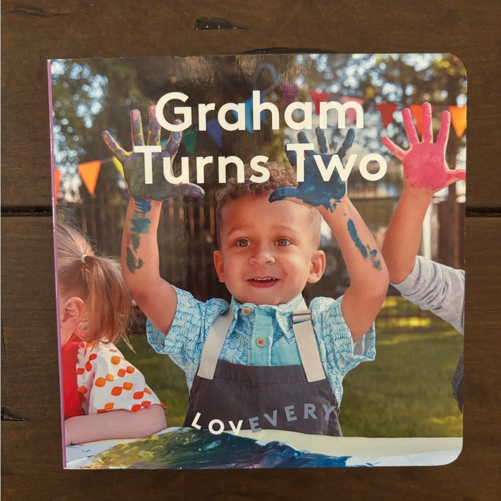 Lovevery Board Book ‘Graham Turns Two’